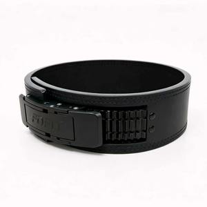 FDFIT Custom Logo Body Building Cowhide Lever Belt