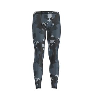 Men's Fight Spats for MMA Training High Stretch Compression Pants Quick Dry Athletic Tights