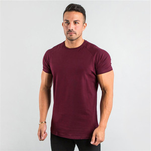 100% Cotton 180G Men Slim Fit Blank T-Shirt