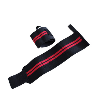 Polyester and Latex Wrist Wraps for Men and Women Powerlifting Weightlifting Support