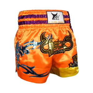 Classic MMA Boxing Shorts Heat-Transfer Printed Cross Training Fight Wear Muay Thai Gym Durable