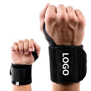 Hotsale Customizable Wrist Support for Strength Training Powerlifting and Gym Workouts Weight Lifting Wrist Wraps