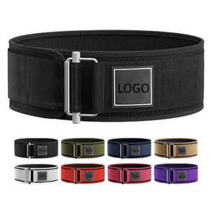 Custom Logo Self-Locking Power Lifting Nylon Weightlifting Belt