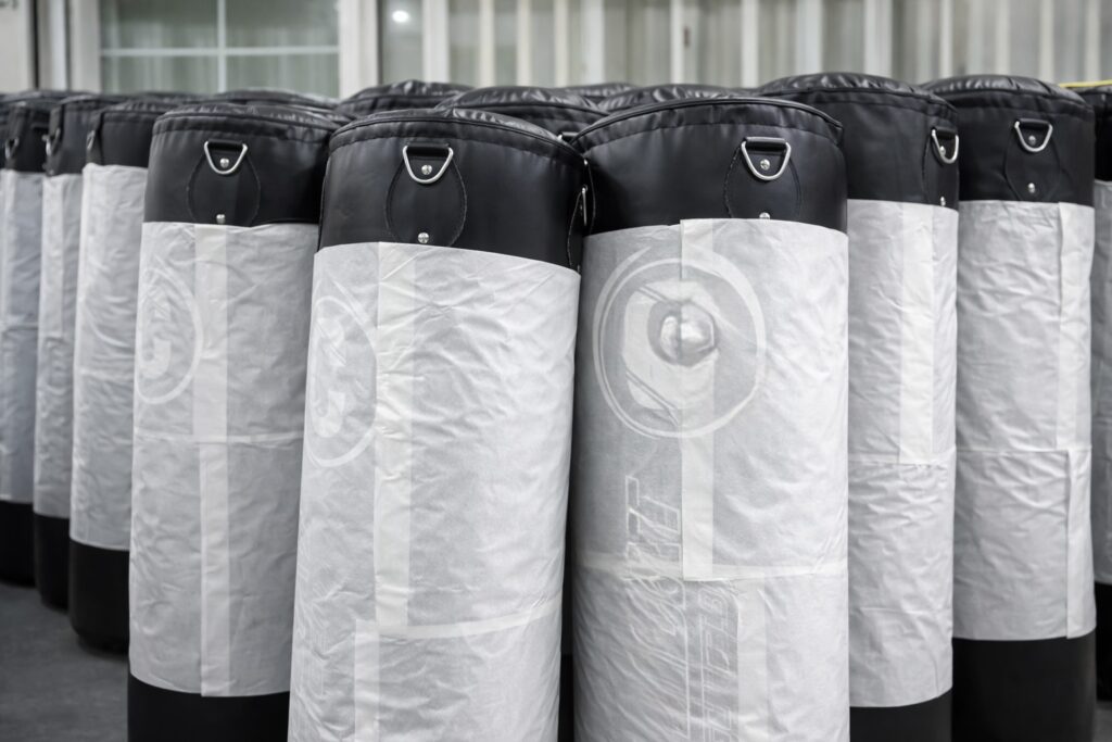Bag training equipment production